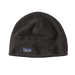 Black beanie with Patagonia logo 