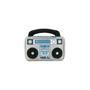 P.L.A.Y. 80s Classics Collection - Boop Box. Boom box shaped dog toy. 