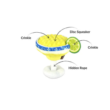 P.L.A.Y. Barktender Pup-arita, side and top view with description 