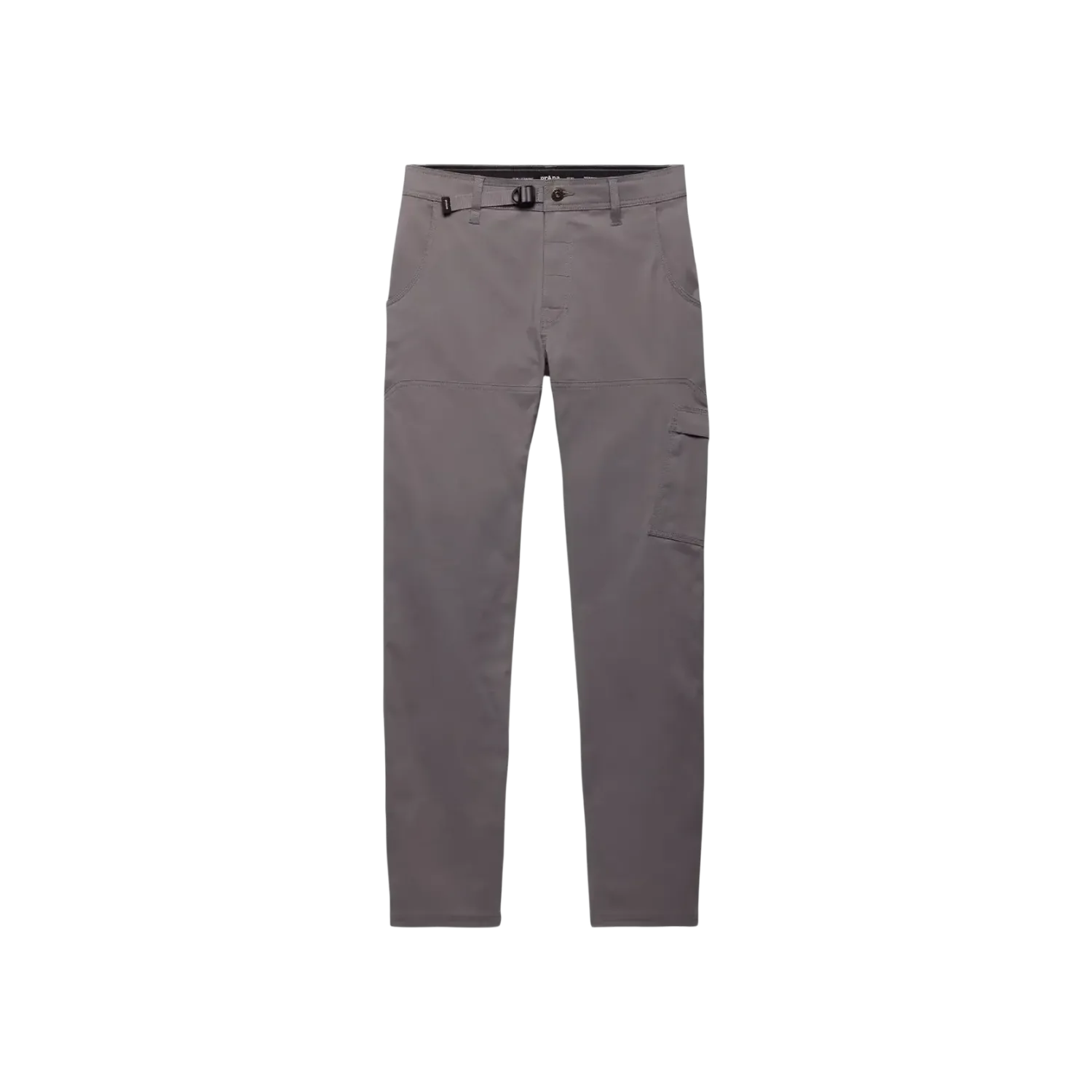 Prana Men's Stretch Zion™ Straight Pant in Pewter, front view flat