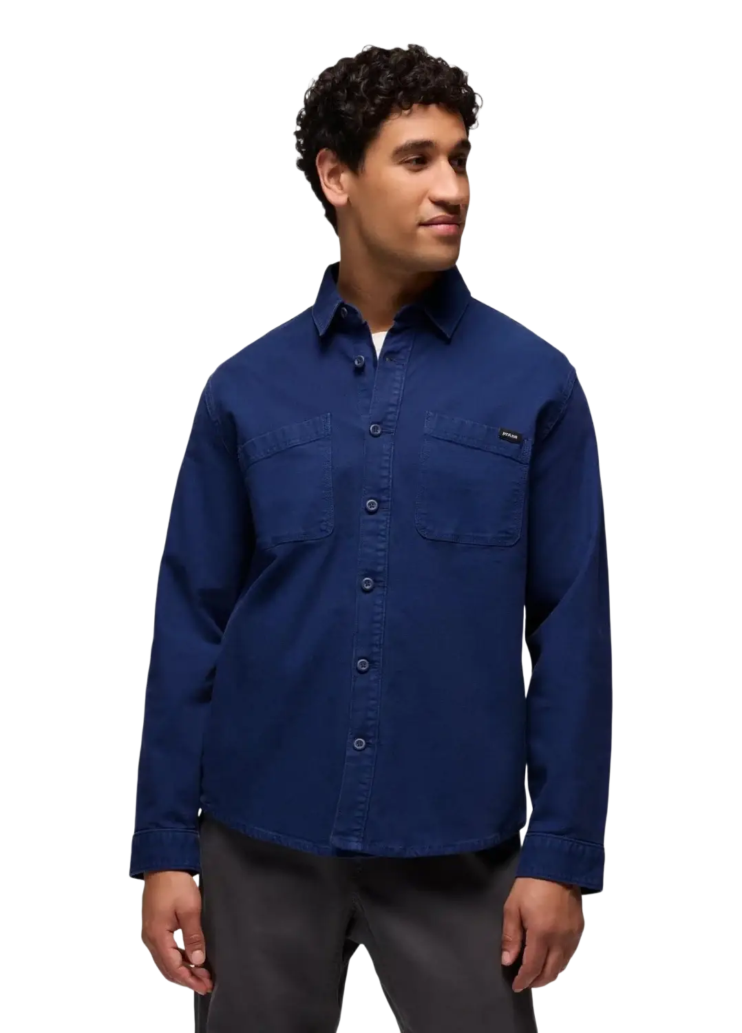 Prana M's Rock Ridge Overshirt, front view
