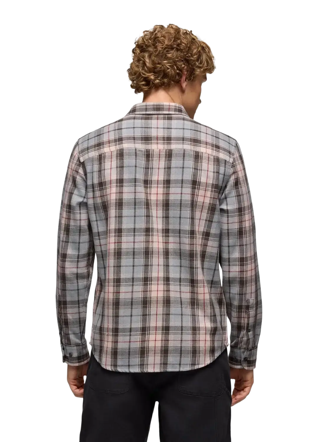 Prana Men's Westbrook Flannel Shirt, back view