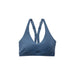 Prana Women's Luxara™ SwiftMove Bra in Bluff, front view flat
