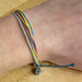 Pura Vida Original Bracelet in island time, view on model 