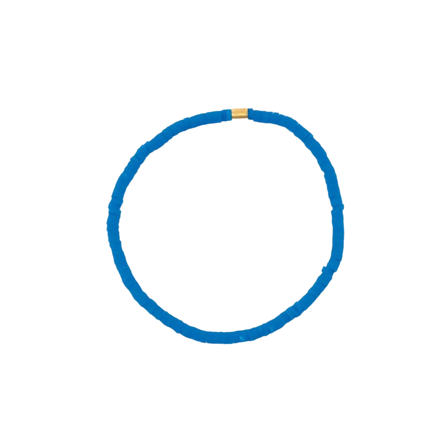 Pura Vida Solid Cabrillo Stretch Bracelet in blue