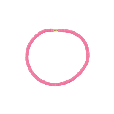 Pura Vida Solid Cabrillo Stretch Bracelet in blush