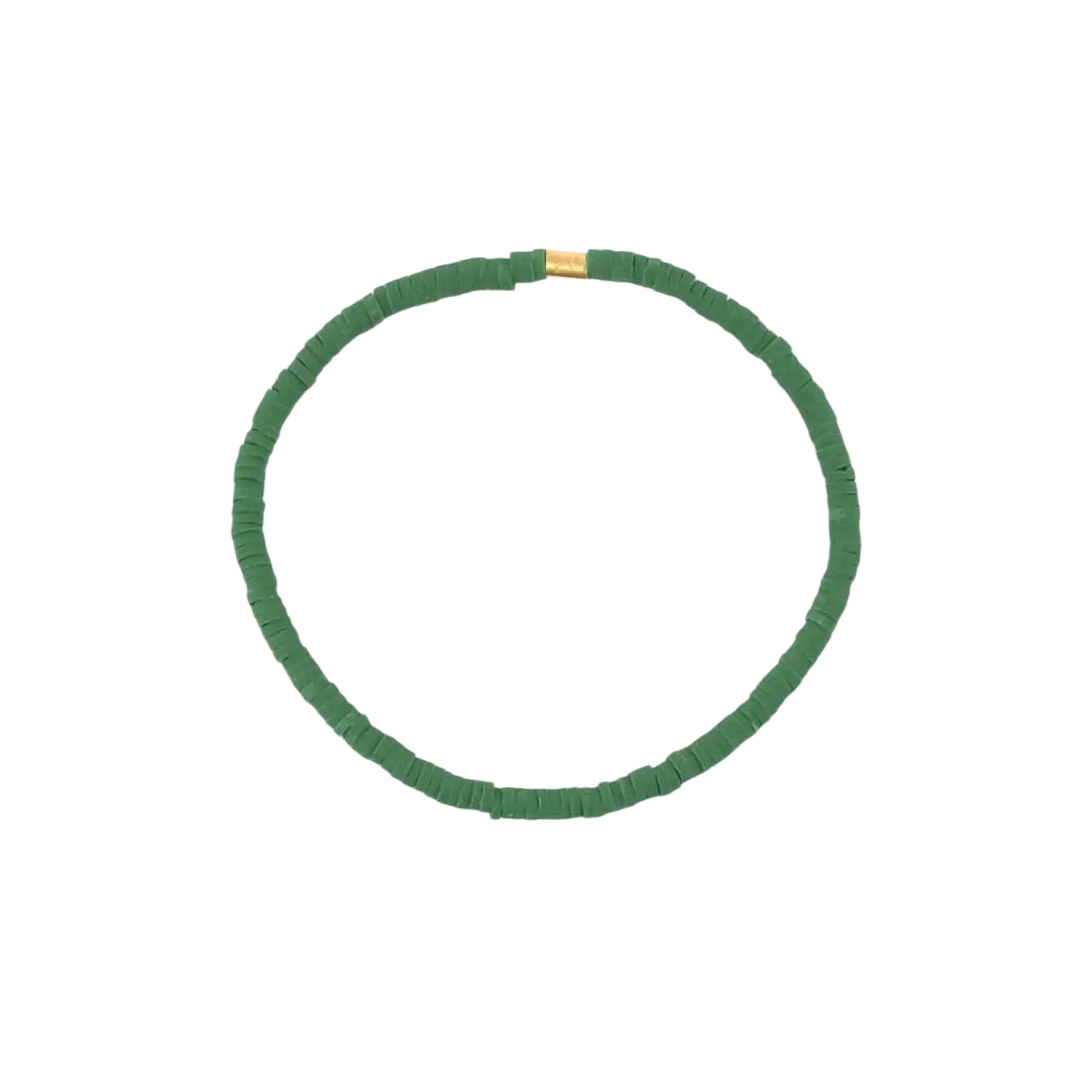 Pura Vida Solid Cabrillo Stretch Bracelet in olive