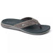 Reef Men's Phantom Lux Sandal in grey, front view