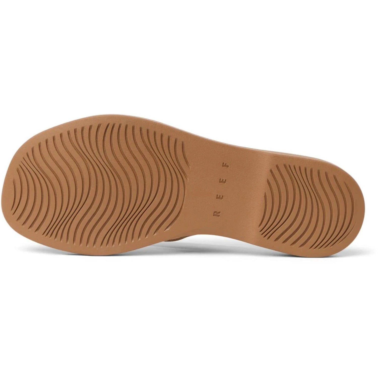 Reef Women's Sunny Farrah Sandals in sunset bronze, sole view