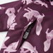 Reima Baby Lappi Waterproof Reimatec Snowsuit in deep purple, zippered pocket detail