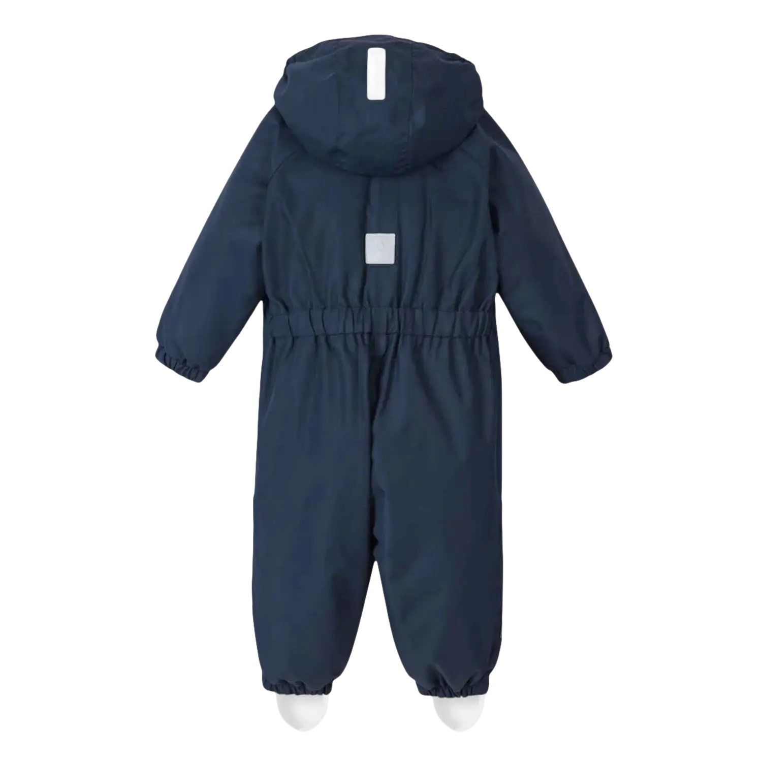 Reima Baby Puhuri Waterproof Snowsuit in navy, back view