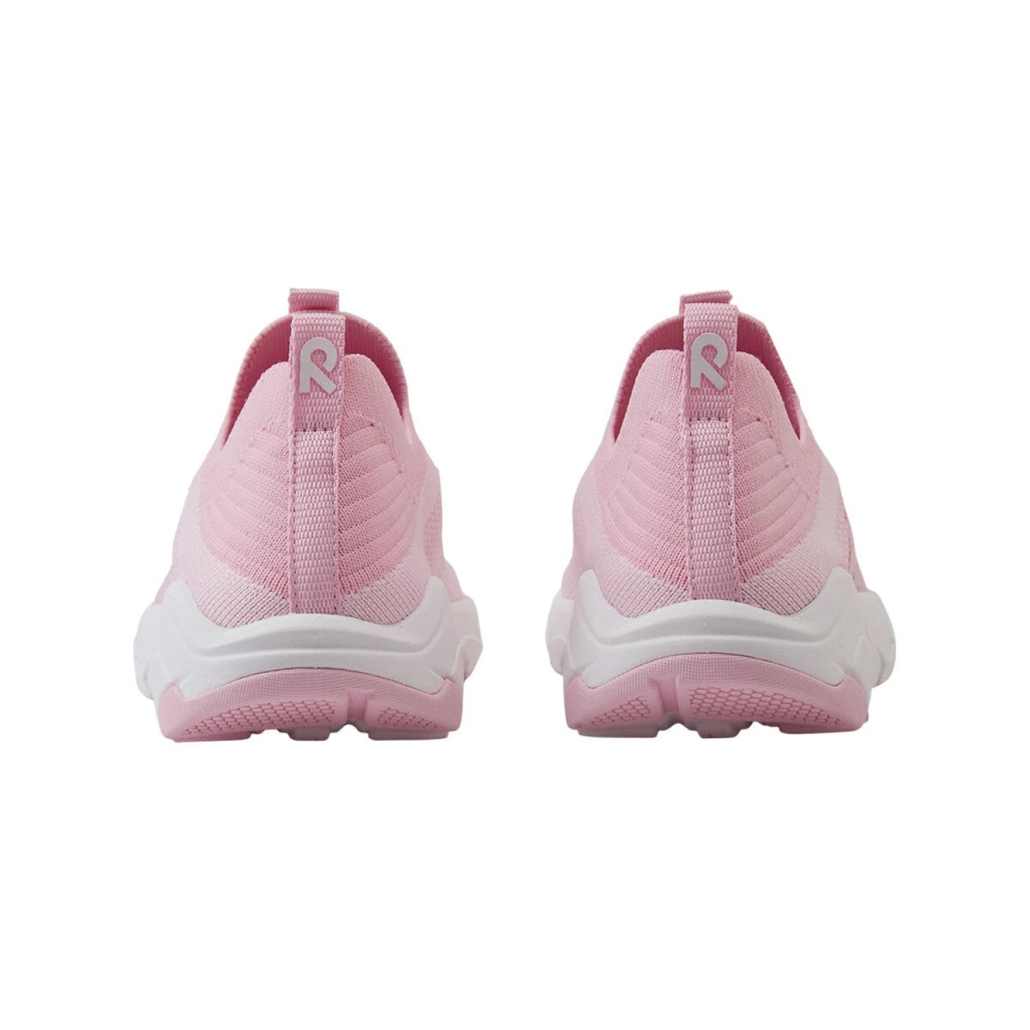 Reima Kid's Sujuva Sneakers in light heather, back view
