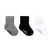 Robeez Baby Bootie Sock 3 Pack in boy basics, front view