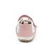 robeez eliza everyday first kicks shoe in pink single shoe back view