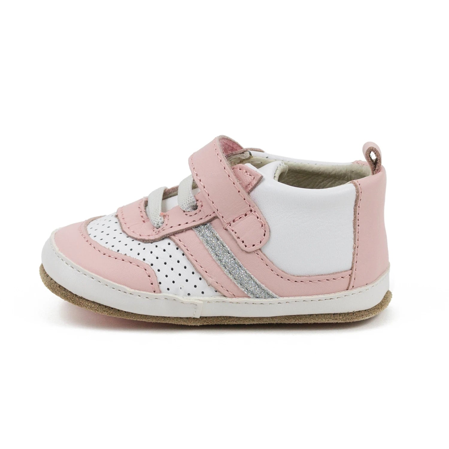 robeez eliza everyday first kicks shoe in pink single shoe size view