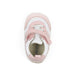 robeez eliza everyday first kicks shoe in pink single shoe top view