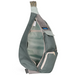 KAVU Rope Bag in alpine lake, front unzipped view