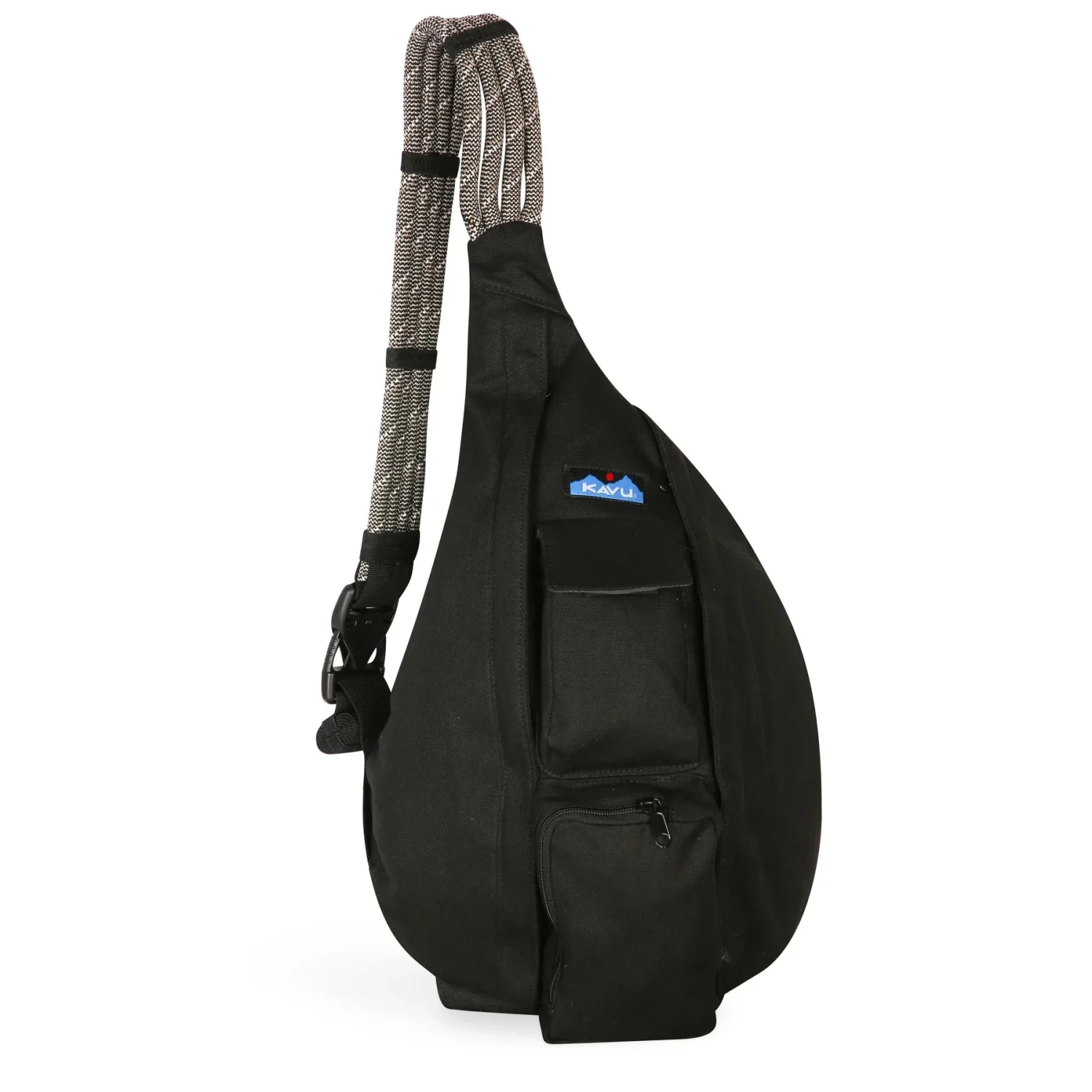 KAVU Rope Bag in black front view