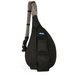 KAVU Rope Bag in black front view