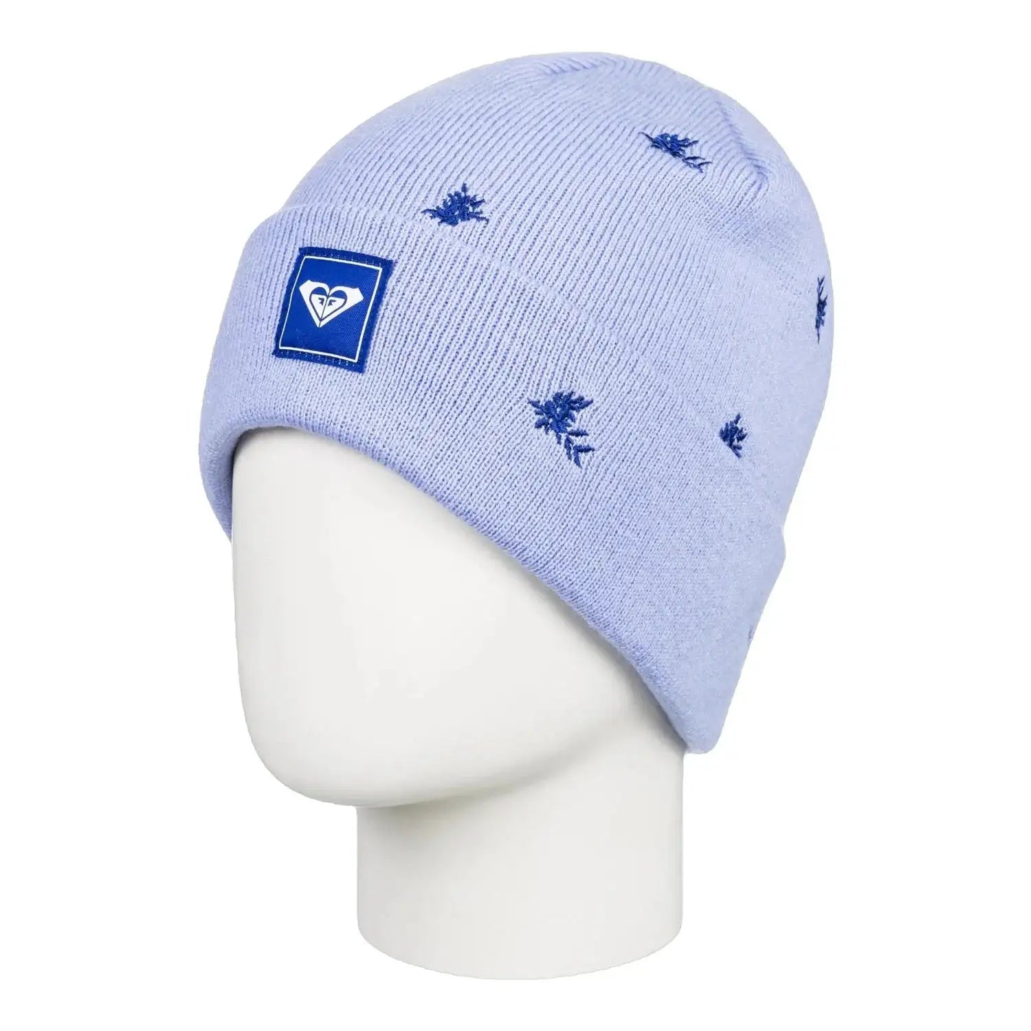 Roxy Girl's Hedda Beanie shown in Easter Egg color option. Front side view.