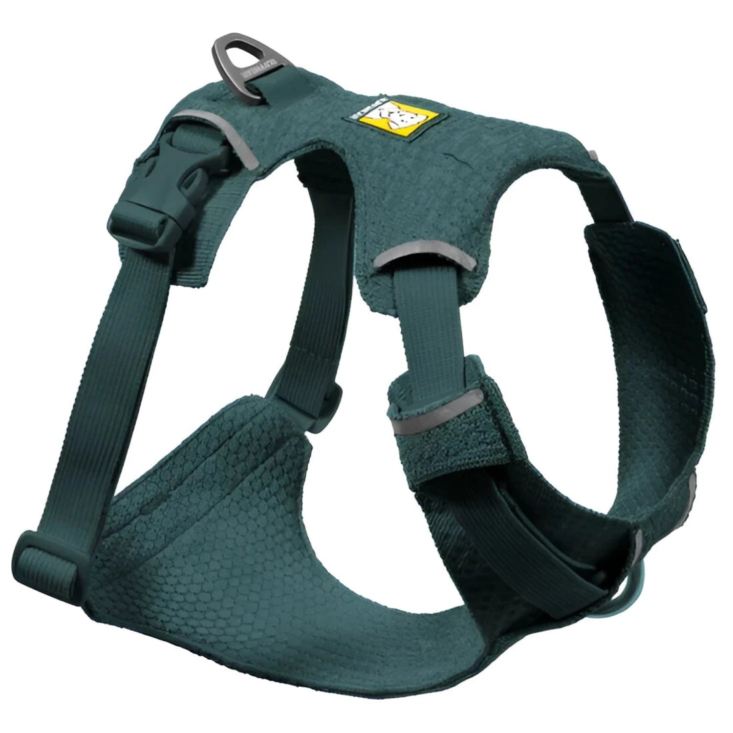 Ruffwear Front Range® Flex Harness in deep teal, front angled view