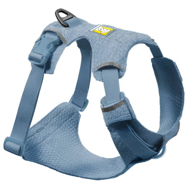 Ruffwear Front Range® Flex Harness in polar blue, front angled view
