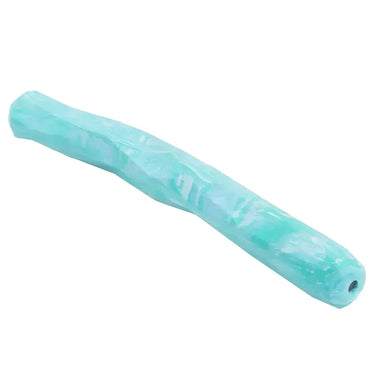 Ruffwear Gnawt-a-Stick Dog Toy in glacial blue, front view