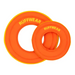 Ruffwear Hydro Plane™ Floating Throw Dog Toy in tangelo orange, medium and large sizes 