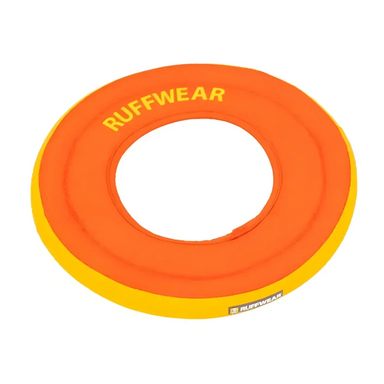 Ruffwear Hydro Plane™ Floating Throw Dog Toy in tangelo orange front