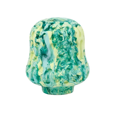 Ruffwear Morel Dog Toy in moss green, front view