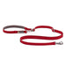 The Ruffwear Switchbak™ Double-Ended Dog Leash shown in the Red Sumac color option.