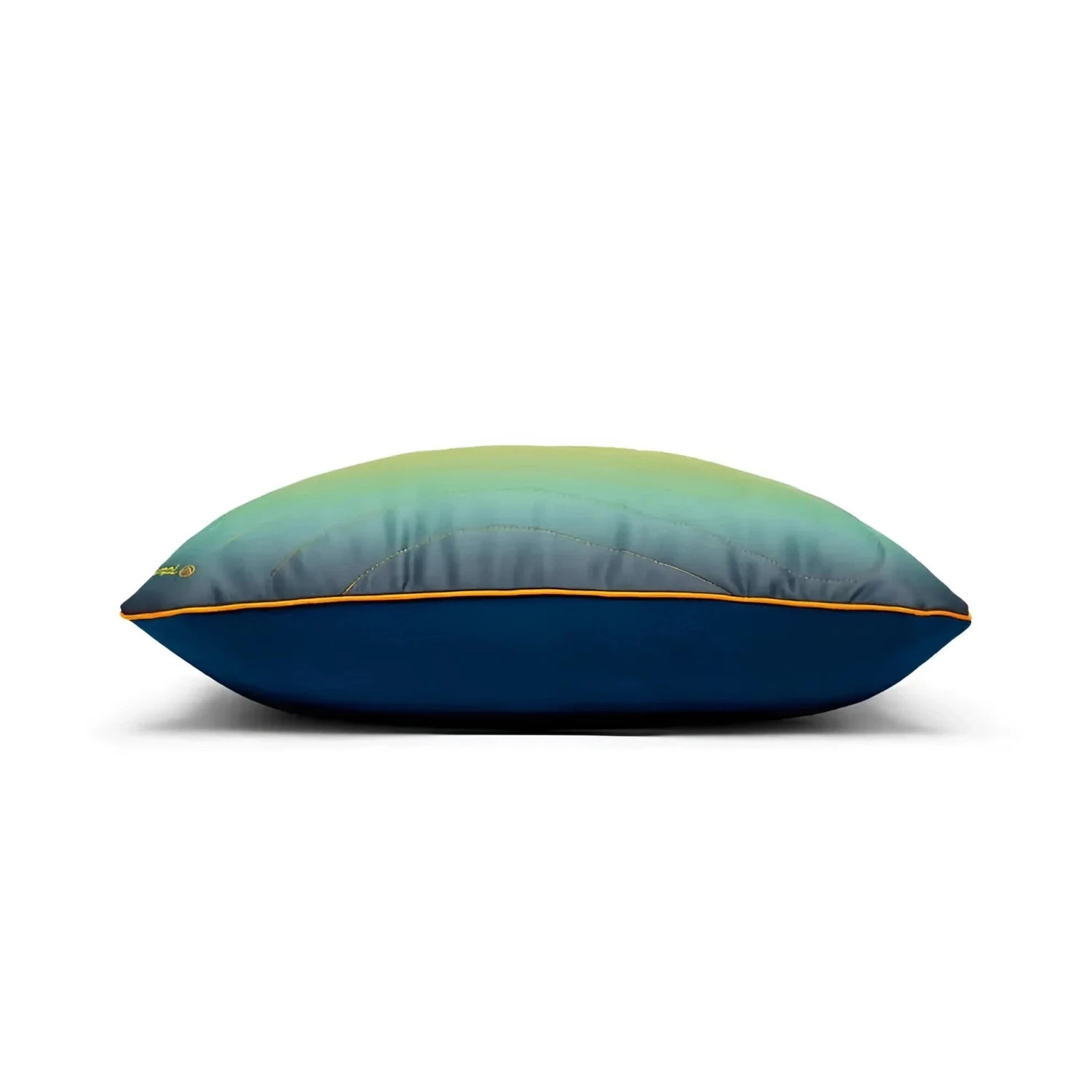 Rumpl The Camp Pillow in baja fade, side view