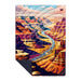 Rumpl Original Puffy Blanket in grand canyon national park, flat front view