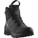 Salomon Men's CROSSTRAK POWDER WATERPROOF Hiking Boot in asphalt & black, front view