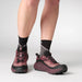 Salomon Women's GENESIS GORE-TEX in rose taupe & black, side view on model