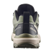 Salomon Women's X Ultra 360 Edge Gore-Tex in tea & deep lichen green, back view