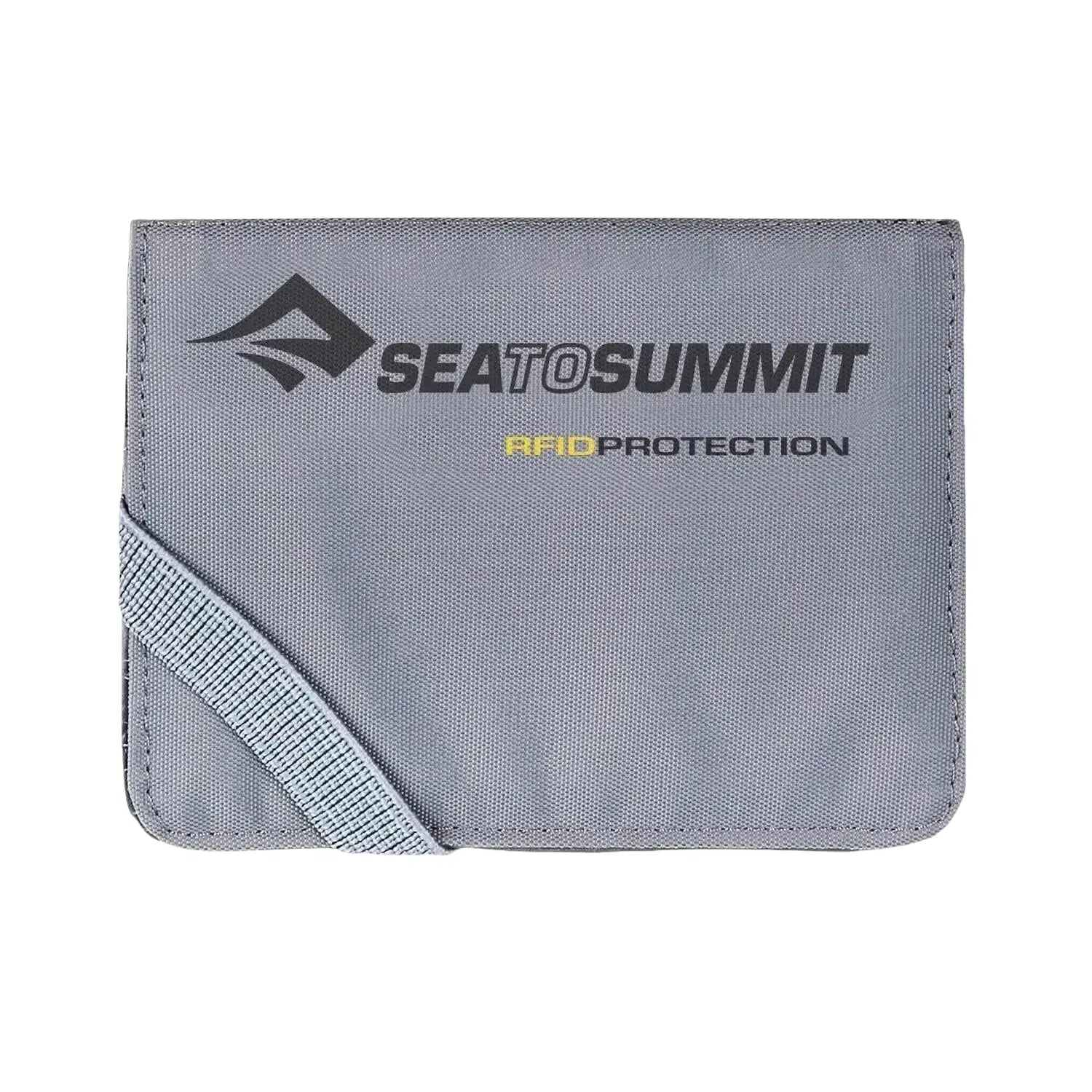 Sea to Summit RFID Card Credit Holder in high rise grey, flat front