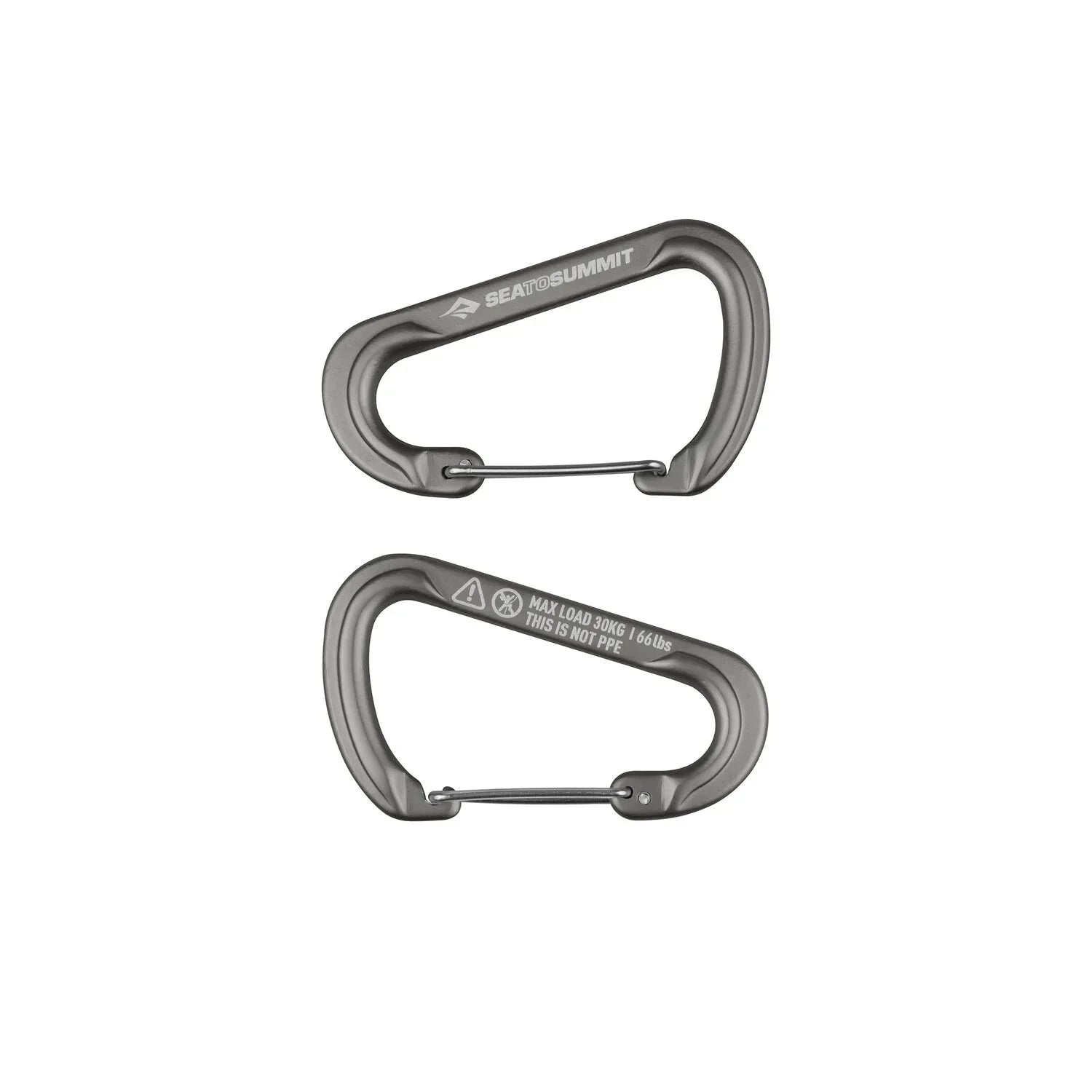 Sea to  Summit Large Accessory Carabiners, flat view 