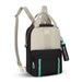 Sherpani Logan Mini Backpack, Bluff, front and side view 