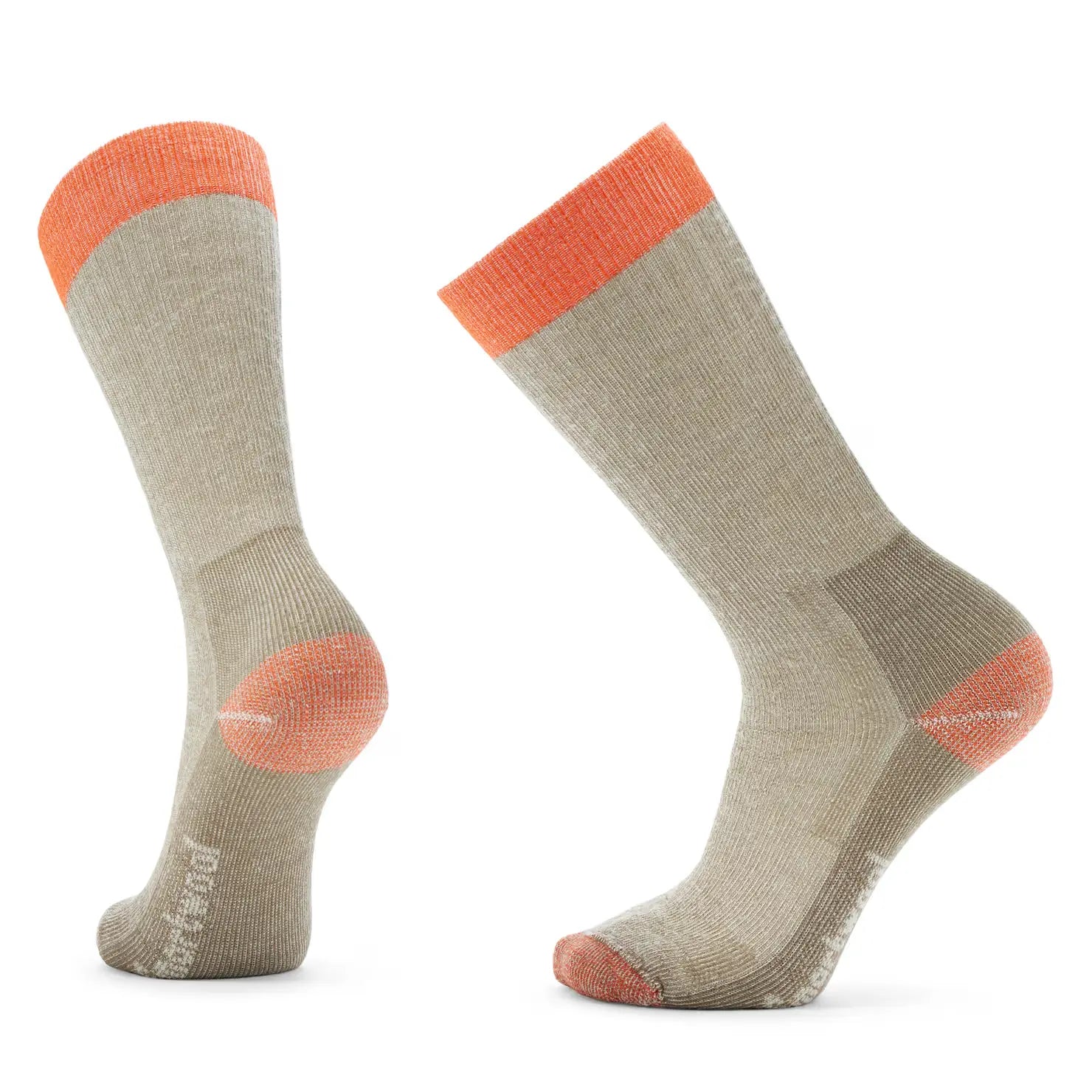 smartwool hunt classic edition tall crew socks in fossil pair view