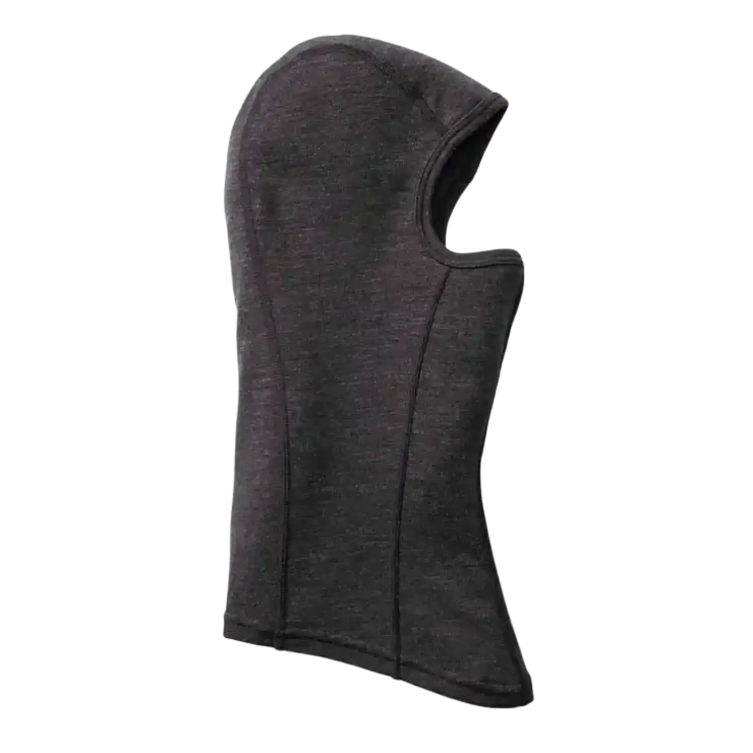 Smartwool Kid's Thermal Merino Balaclava in Charcoal, view of balaclava flat