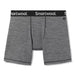 Smartwool M's Boxer Brief Gray Flat Front