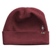 smartwool thermal merino reversible cuffed beanie in currant heather front flat view