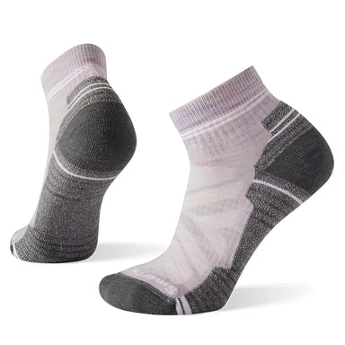 Smartwool Women's Hike Light Cushion Ankle Socks in purple eclipse, front view