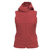 Smartwool Women's Smartloft Vest in currant, front flat view