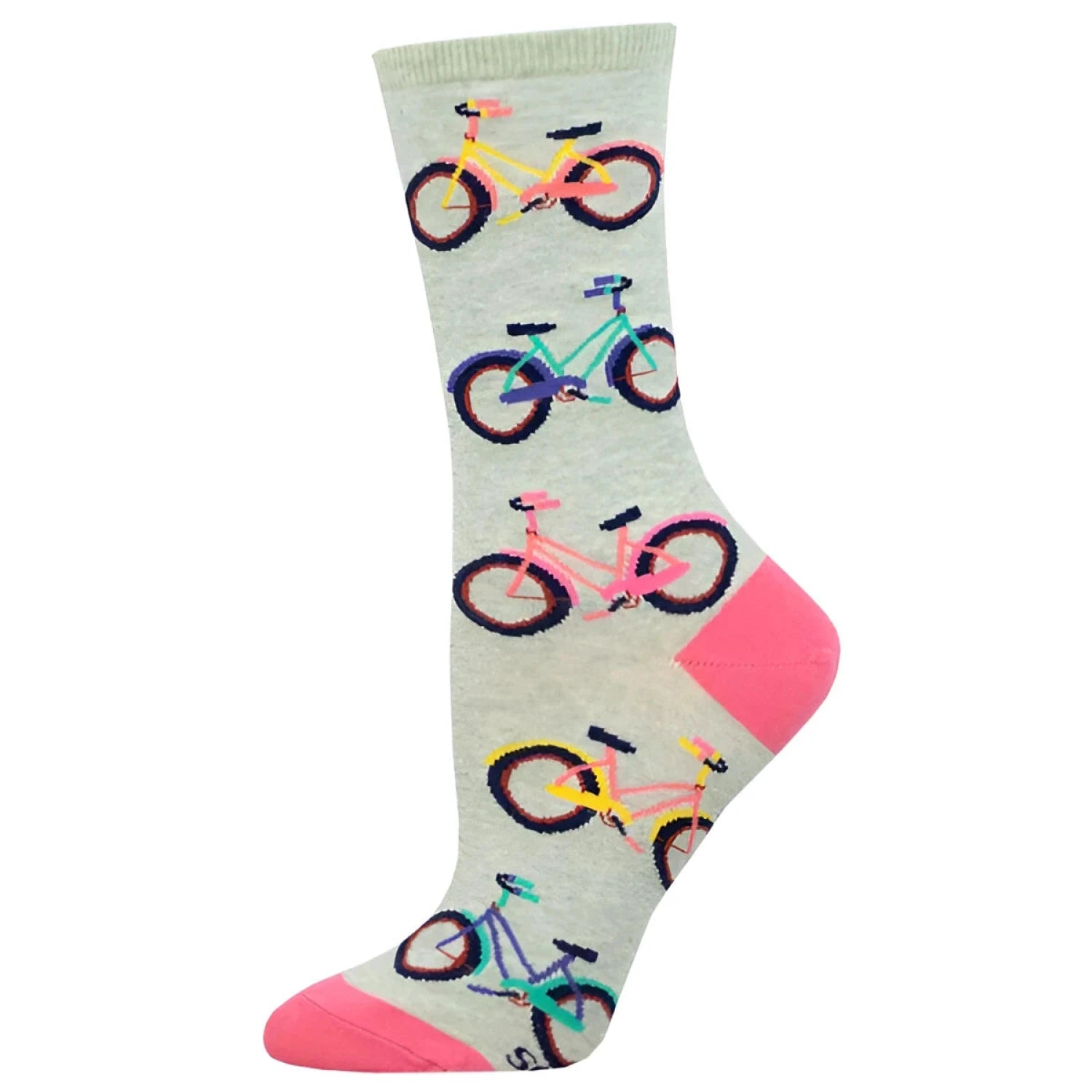 Socksmith Cotton Crew Socks in mint/coastal cruiser