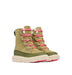 Sorel K's EXPLORER™ III Waterproof Boot, Savory Bleached Ceramic, front and side view of pair