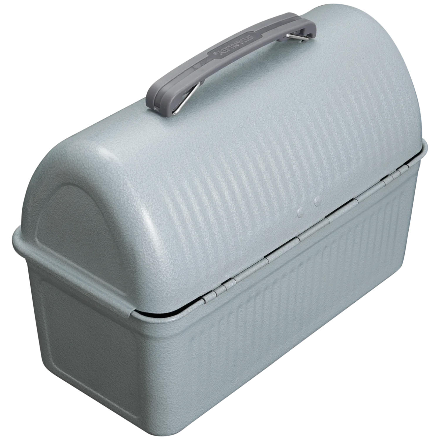 Stanley Classic Lunch Box 10 QT in hammertone silver back view