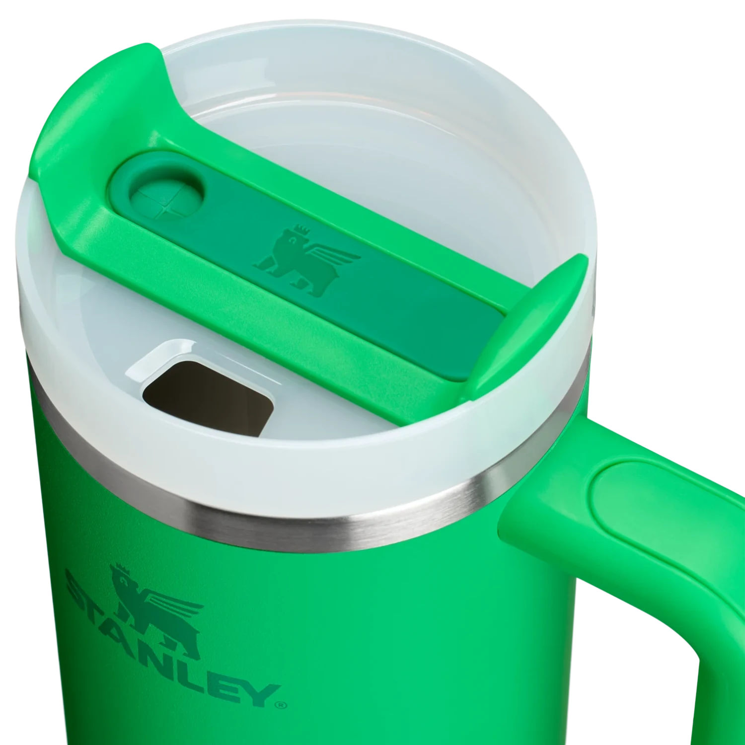 Stanley The Quencher H2.0 Flowstate™ Tumbler in meadow, top view