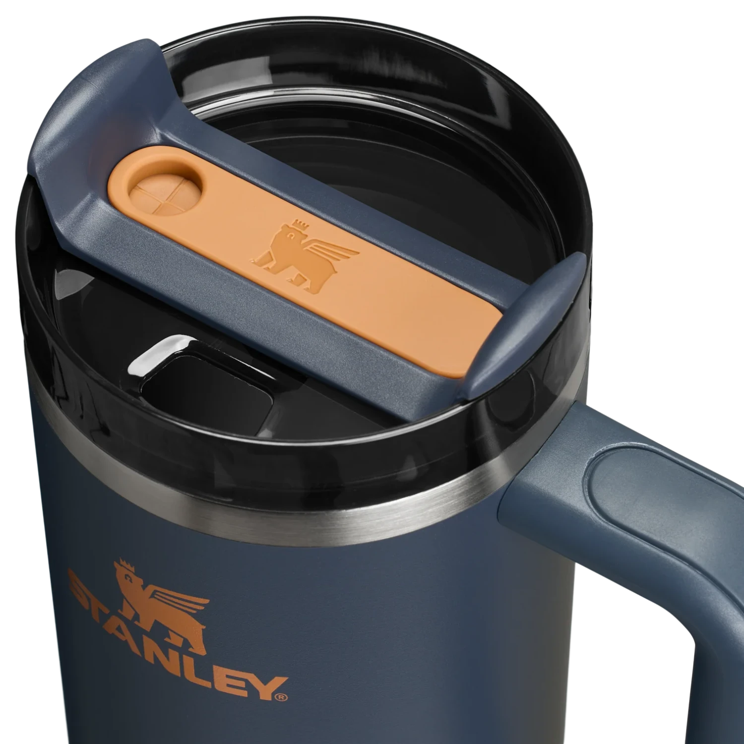 Stanley The Quencher H2.0 Flowstate™ Tumbler 30oz in twilight, top view